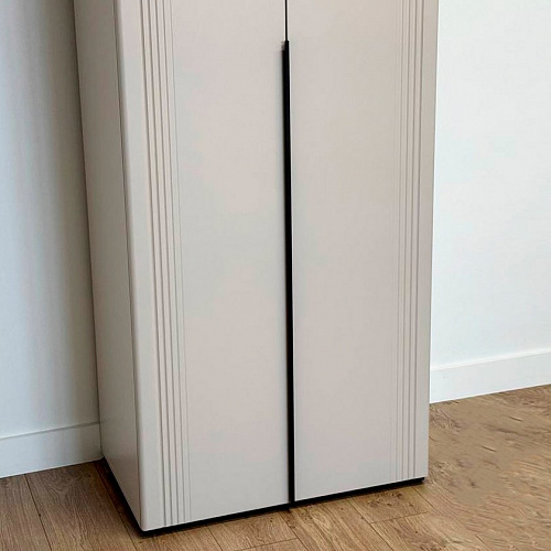 Шкаф двухдверный Катрин М 102.01 кашемир/фрапучино матовый