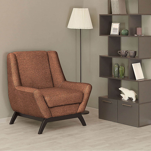 Кресло отдыха Комфорт-10 BRAVO RUST/Венге