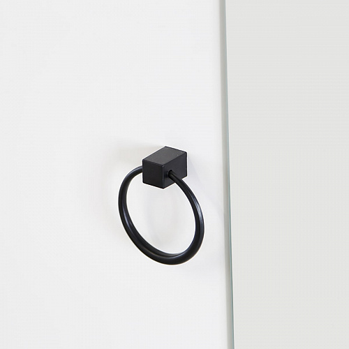 Шкаф однодверный Ева 101.01 белое дерево/белый матовый