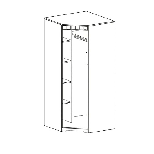 Спальный гарнитур Прованс МГ Бодега белая/Патина премиум