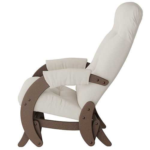 Кресло-глайдер Модель 68 орех антик шпон/ Maxx 100