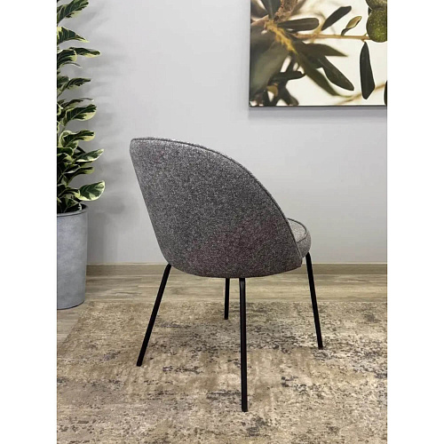 Стул Kenner 176SD черный/серый B12