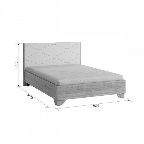 Спальный гарнитур Зара К3 дуб сонома/белый