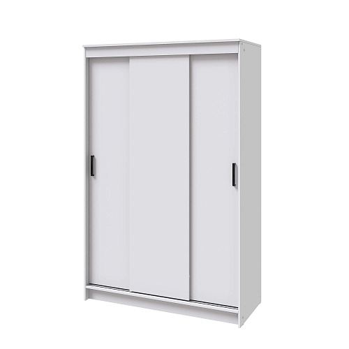 Шкаф-купе БРУНО 1 Белый гладкий