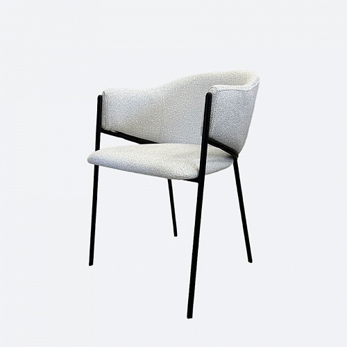 Стул Kenner 308SD черный/серебристый B06