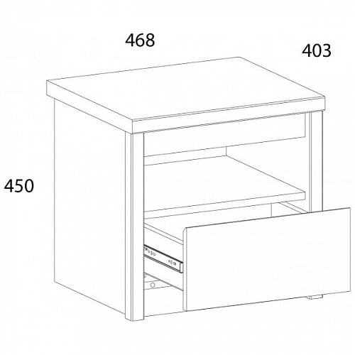 Спальный гарнитур JAZZ Каштан найроби/Оникс