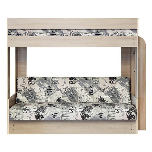 Диван-кровать двухъярусный Новый LENOR 03/Ясень шимо светлый