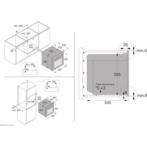 Встраиваемый духовой шкаф ASKO OCS66SSH
