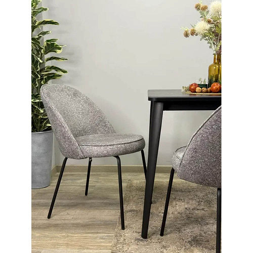 Стул Kenner 176SD черный/серый B12