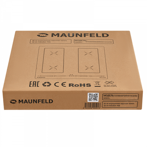 Индукционная варочная панель MAUNFELD CVI594SB2WHA Inverter
