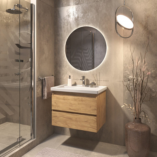 Тумба под раковину Fusta 700-0-2 (Фостер) навесная дуб золотой