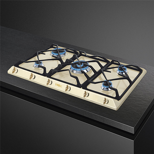 Встраиваемая газовая панель SMEG SRV896POGH