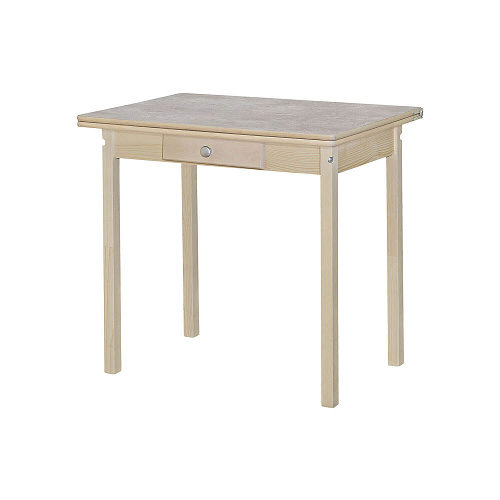 Стол обеденный раскладной ПН Бесцветный/Бетао матовый