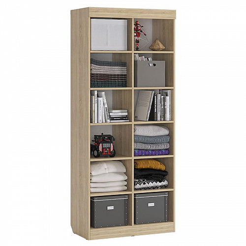 Стеллаж Энерджи дуб сонома/белый