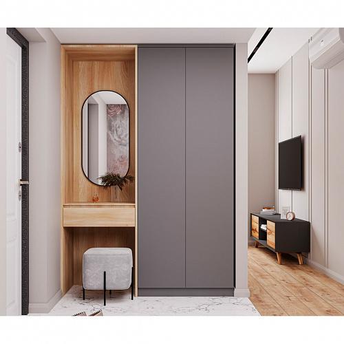 Шкаф Мори 800.1 Графит