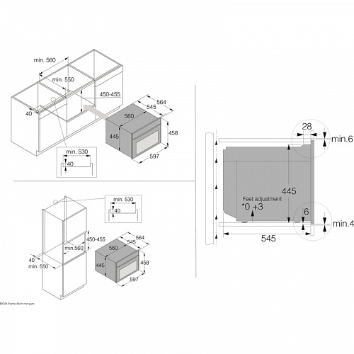 Встраиваемый духовой шкаф ASKO OCM64GSH