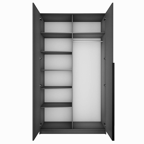 Шкаф Локер 1200 распашной Серый Диамант