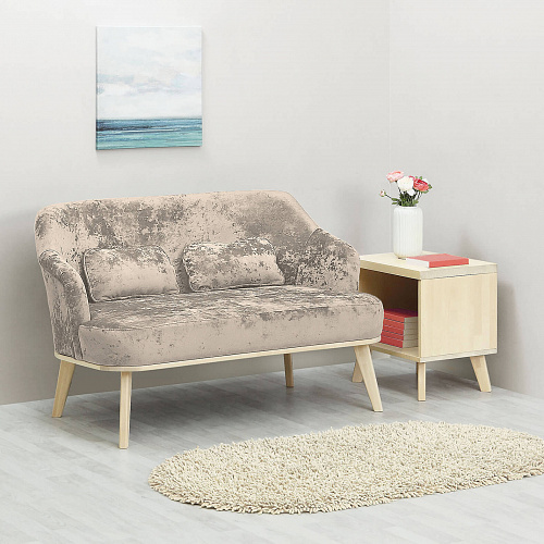 Диван Комфорт-5 PLUSH CREAM/Бесцветный