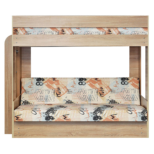 Диван-кровать двухъярусный Новый LENOR 02/Дуб Сонома