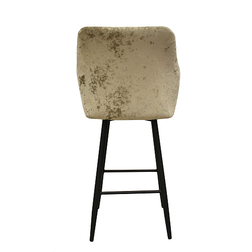 Стул барный Диаманте Твист черный муар/Plush Latte