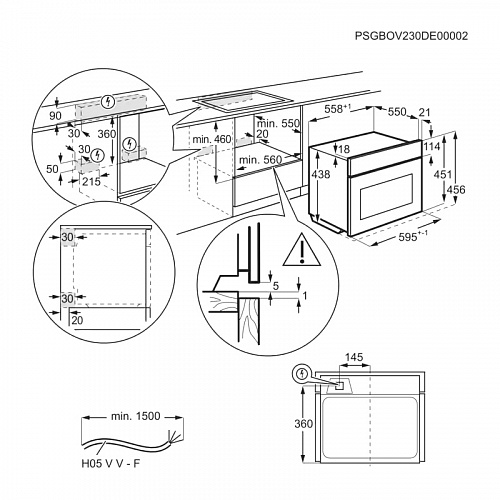 Встраиваемая микроволная печь Electrolux EVM8E09X