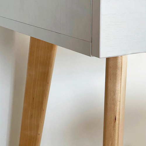 Набор детский Зайка белое дерево/белый (плюш)