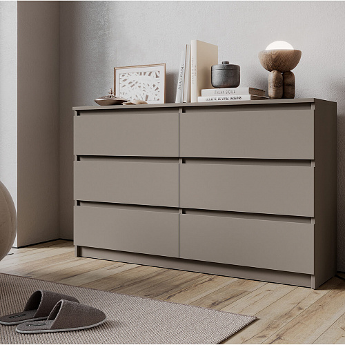 Комод ВЕГА 6Я Мокко