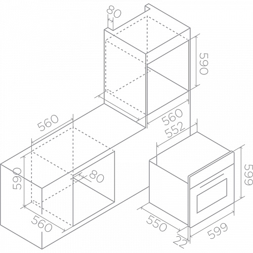 Духовой шкаф ELICA PRF0191770A