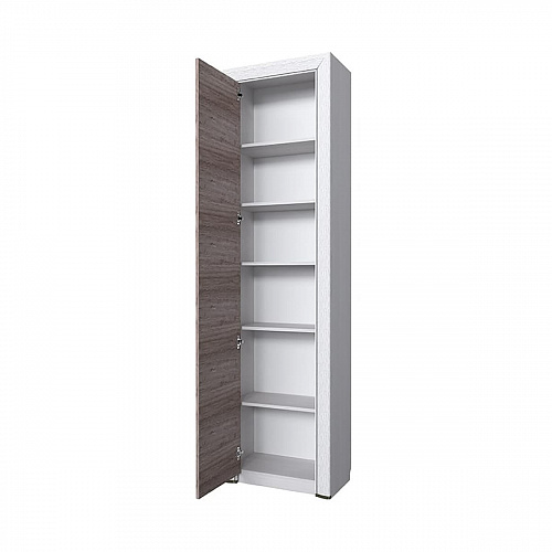 Шкаф 1D OLIVIA Вудлайн крем/дуб анкона