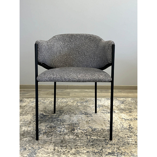 Стул Kenner 308SD черный/серый B12