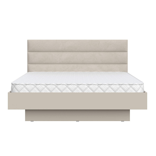 Кровать НК PIANO 1600х2000 Кашемир/Велюр бежевый