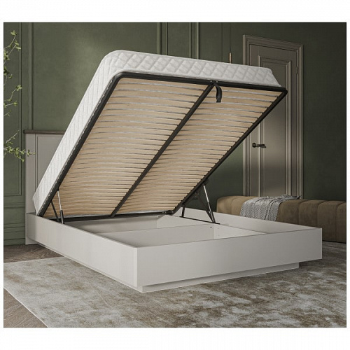 Кровать с подъемным механизмом TOSCANA NEW 160 Персидский жемчуг/Каньон