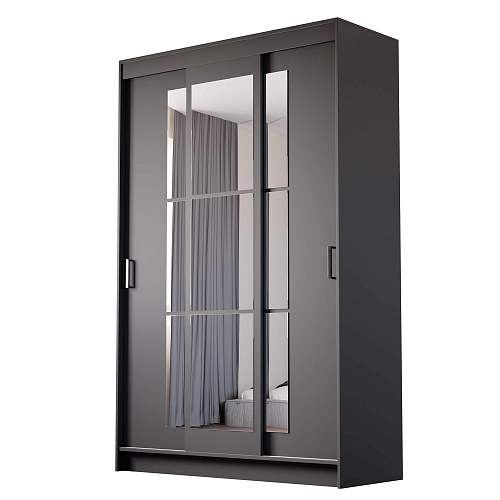 Шкаф-купе БРУНО 2 Графит