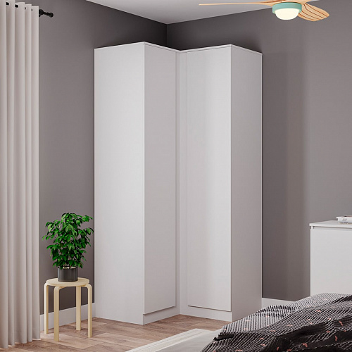 Шкаф Мори угловой 940 Белый