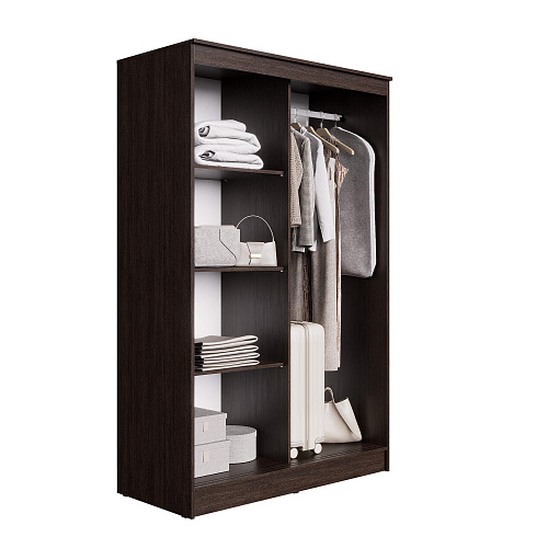Шкаф-купе ЭЛЕГАНТ 5 Венге-Лоредо