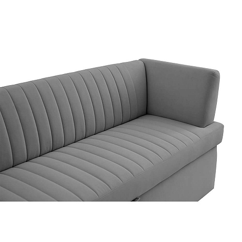 Кухонный диван Прага 183 Мелисса 34 Серый