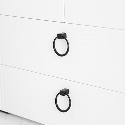 Шкаф двухдверный Ева 103.01 белое дерево/белый матовый