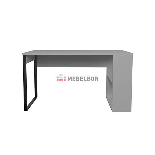 Стол письменный лофт DQ MADRID M-6 Серый графит