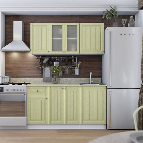 Кухня Хозяюшка 1,5 Фисташка