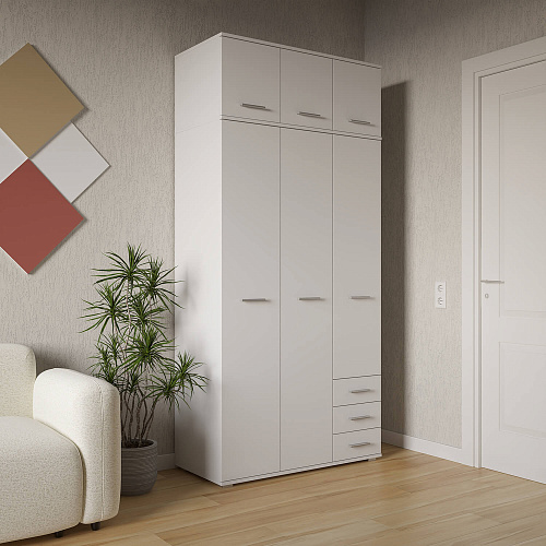 Антресоль НК FUN 3Д Белый