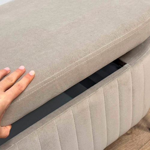 Пуф Винни капучино (велюр)