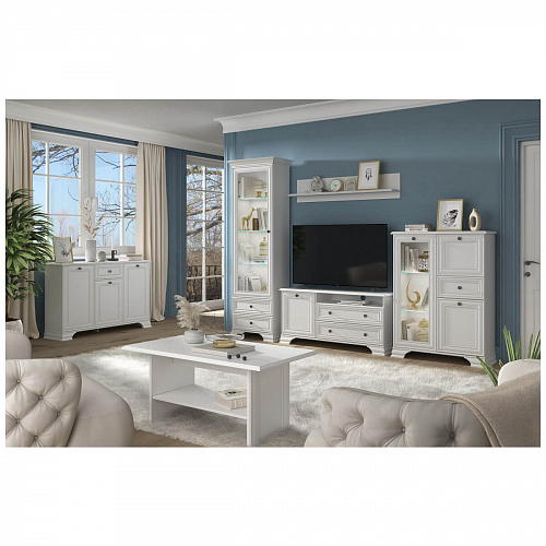 Тумба RTV 1D2SN TIFFANY Белый