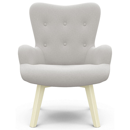 Кресло отдыха Комфорт-7 SENSEY WHITE SAND/Бесцветный