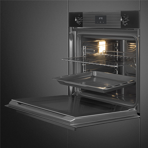 Встраиваемые электрические духовки SMEG SF6100VB3
