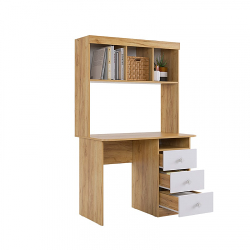 Набор детской мебели Форсаж К2 дуб крафт золотой/белый