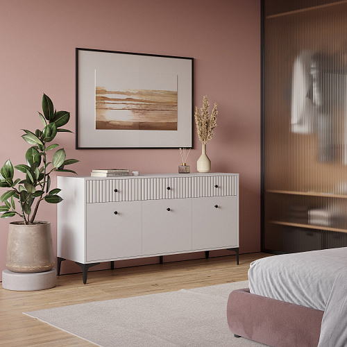 Комод НК MOON КМ-2.1 Белый