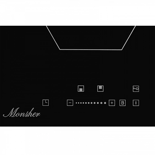 Встраиваемая индукционная  варочная панель домино MONSHER MHI 3002