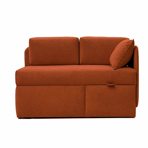 Диван-кушетка Патти 123 Эпик 45 Оранжевый правый