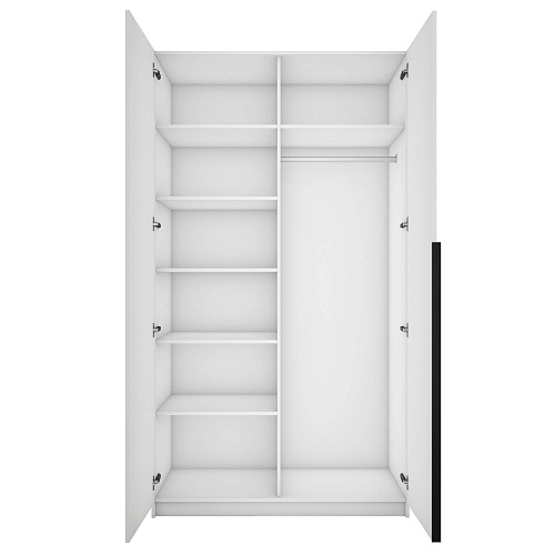 Шкаф Локер 1200 распашной Белый снег