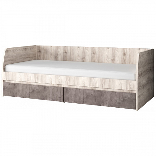 Кровать детская 90-2 JAZZ Каштан найроби/Оникс